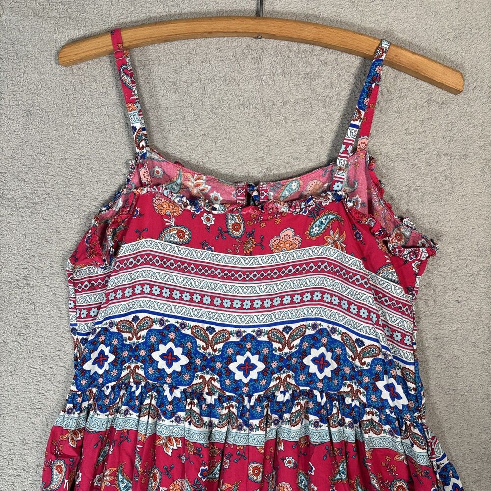 Wrangler Retro Dress Women’s Size S Cottagecore Prairie Southwestern Boho Ranch - Picture 10 of 11
